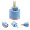 Replacement Ceramic Cartridge Bathroom Home 1pc 35mm/40mm Accesssory Blue Faucet Basin Tap Cartridge Useful Brand New