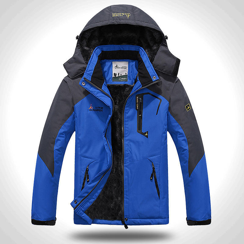 Shoelife Abbigliamento da esterno a maniche lunghe Abbigliamento da alpinismo da uomo Abbigliamento caldo Abbigliamento antivento