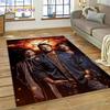 SPN Newest Supernatural Dean Sam 3D Carpet Rug for Bedroom Living Room Home Sofa Decoration,Children Game Large Decor Floor Mat