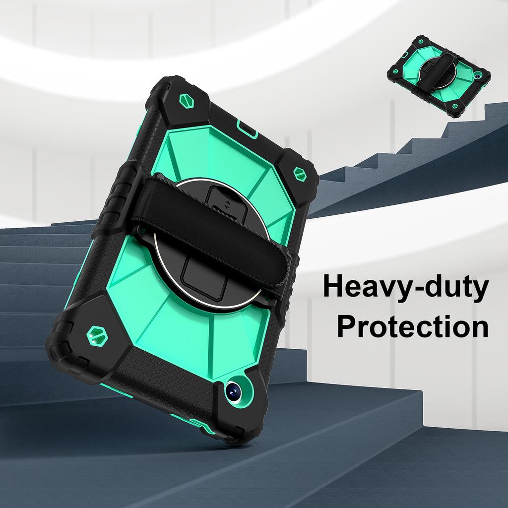 360 - Degree All - Round Protection! Multifunctional Tablet Case for Samsung Galaxy Tab A9. SM-X110/SM-X115 8.7