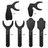 6Pcs/set Dental Photo Contrast Board Photography Black Background Board Palatal Contraster Board Oral Tools