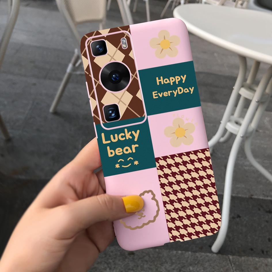 For Huawei P60 Pro Case 2023 New Fashion Patterns Slim Thin Back Cover For Huawei P60 LNA-LX9 P 60 P60 Art Soft Phone Case Coque