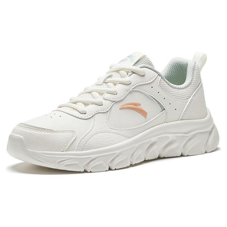New Anta Wear Resistant Low Top Running Shoes Women's White 922345580-10