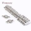 18K Gold Plated Round Magnetic Clasps Magnet End Clasp Connectors DIY For Jewelry Making Fittings DIY Necklaces Accessories
