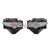 Winjet Clear Right and Left Fog Light Lamps for Ford OE Bulb 1 Pair WJ30-0559-09 1999-2004 Mustang, Factory-Style Replacement,