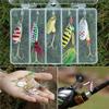 Fishing Sequins Wobber Spoon Fishing Baits with Sharp Hooks for Carp Fishing Fishing Accessories
