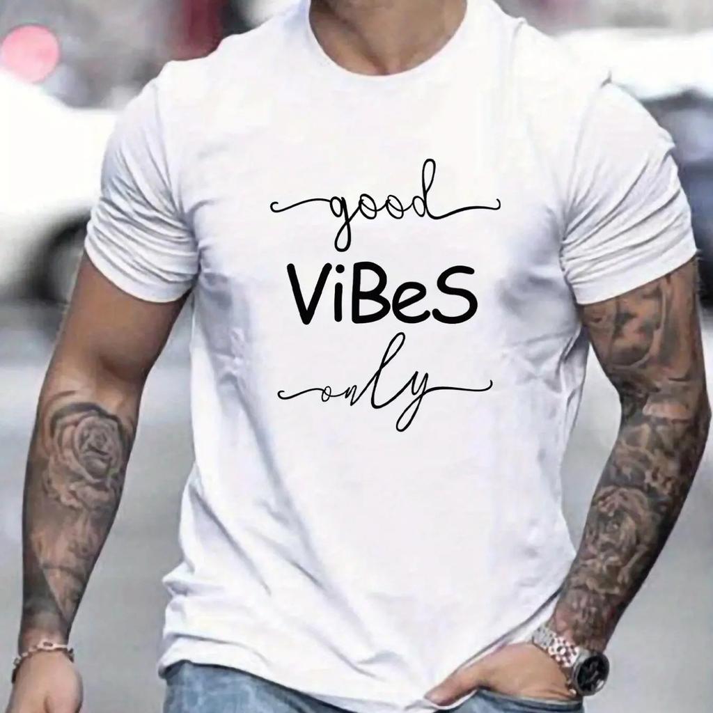 Good Vibes Only T Shirt Rasta Reggae Roots Clothing New Fashion Men's Summer Loose Fit 100 Cotton Printed T-shirt Tops 42321