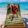 Cristiano Ronaldo Beach Towel High Absorbency Quickdry Comfortable Lightweight Suitable For Swimming Gym Camping Yoga Vacation