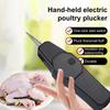 מכונת מלטף עוף חשמלית כף יד מלטף נוצות עופות נייד אוטומטי שולף שיער לתרנגולות הודו ברווזים עמיד למים נטען