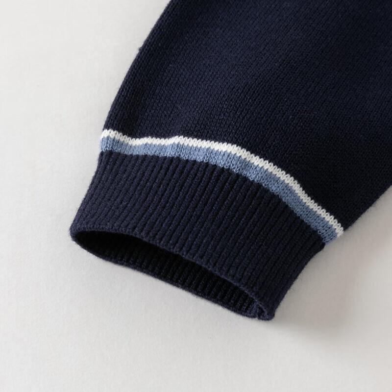 DAVE&BELLA Boys' V-Neck Knit Cardigan