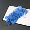 Long Stem 9-Head Phalaenopsis Orchid Artificial Floral Decoration for Weddings and Home