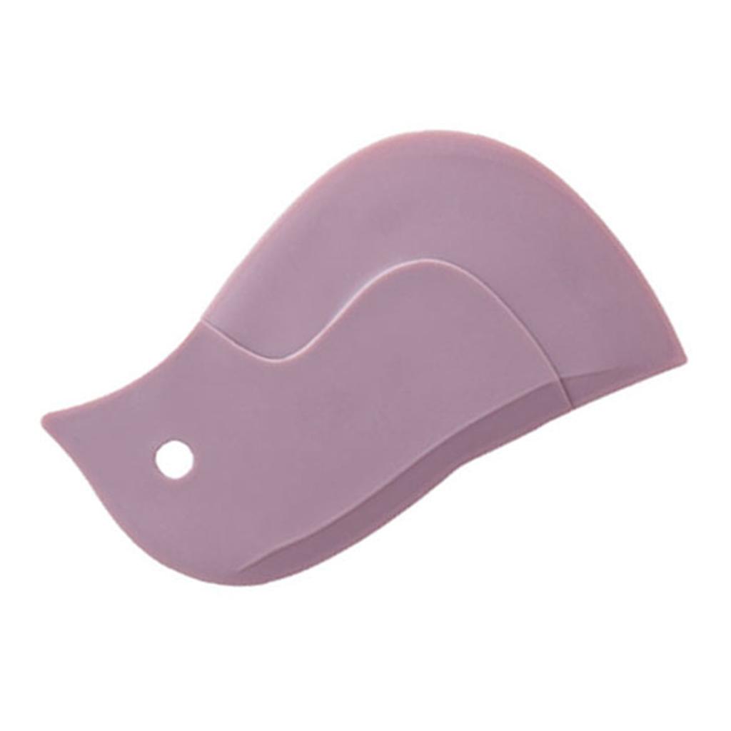 Penguin Shaped Scraper Kitchen Dish Pot Plate Oil Scraper Multipurpose Soft Squeegee Tool