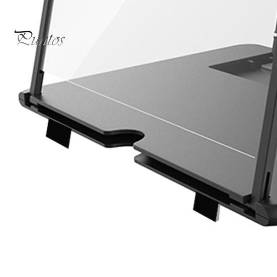 Desktop Phone Stand 10/12/14/16/18-Inch Screen Magnifier Foldable Holder with Mobile Enlarger Amplifier Movies Videos Smartphone Magnifying Projector
