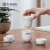 Guanshan Portable Ceramic Kung Fu Tea Set