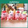 Adorable Pink Kirby Plush Keychain Super Soft Short Plush Bag Pendant
