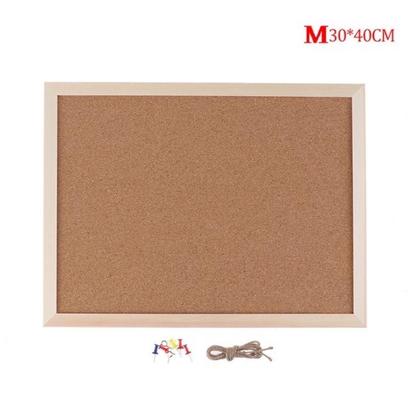Pine Frame Bulletin Board Suitable For Message Photo Wall Background Board Hanging Cork Board Hanging Corkboard Message Board