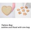 Mini Piping Bags, Disposable 7.6in Small Piping Bags 200pcs, Pastry Piping Bags for Cream Frosting, Icing Bags for Cake and Dessert Decorations Cake
