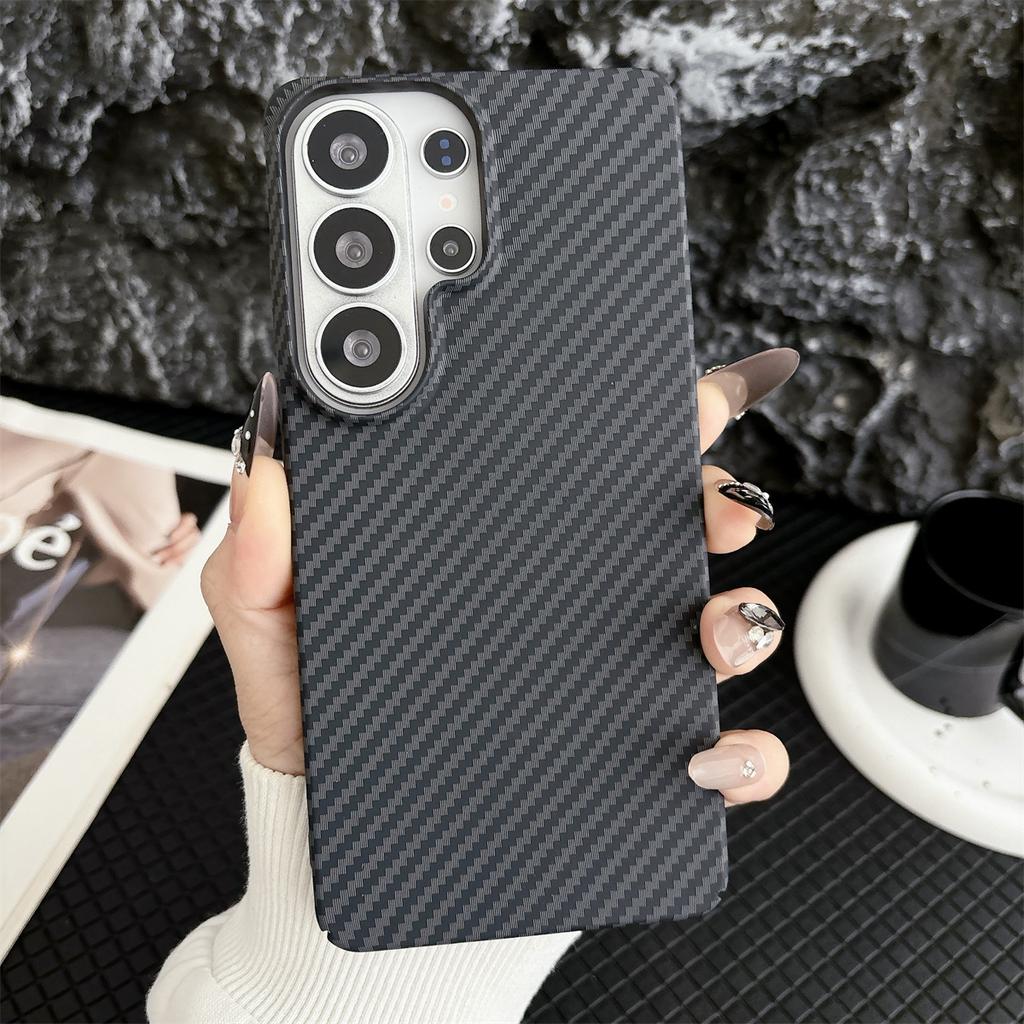 Carbon Fibre for Magsafe Phone Case for Samsung Galaxy S26 S25 S24 Plus S23 S22 Ultra Note 20 A17 A16 A15 A56 A55 Magnetic Cover
