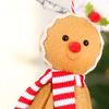 1Pcs Gingerbread Man Ornament For Christmas Tree Gingerbread Figurine Ornament For Christmas Tree Hanging Decorations