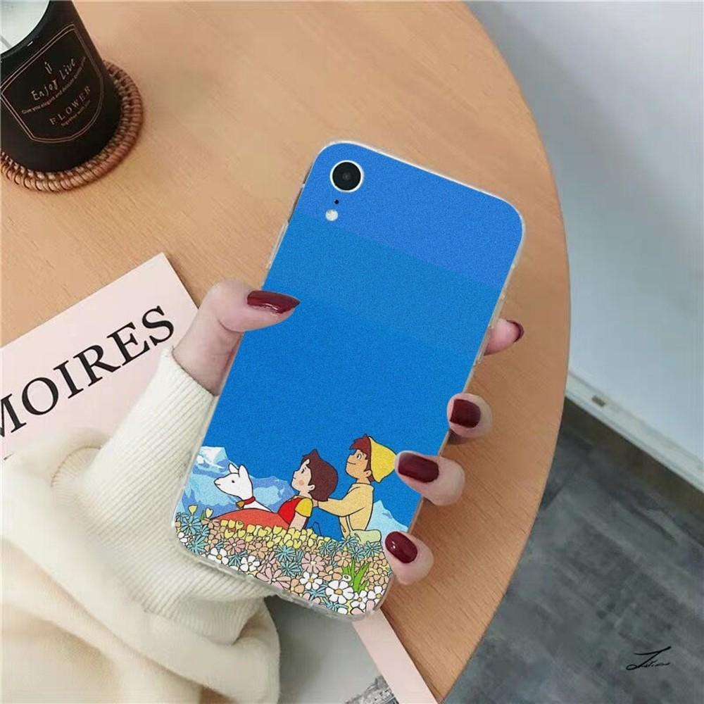 Cute Heidi Phone Case for iPhone 15 8 7 6 6S Plus X SE 2020 XR XS 14 11 12 13 Mini Pro Max Mobile Case