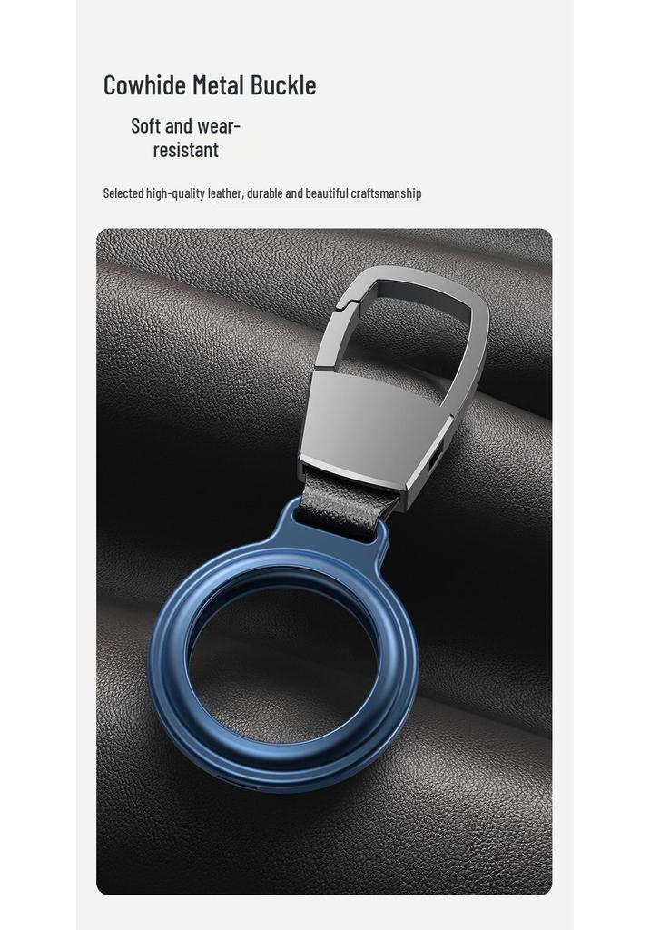 In Stock: Aluminum Alloy Magnetic Keychain Cover for Apple AirTag
