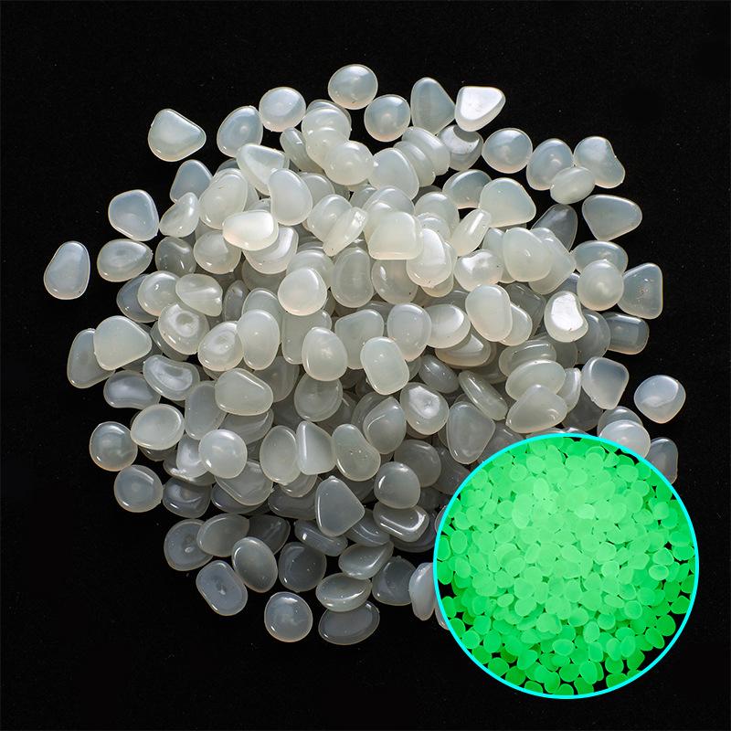 

Украшение вазы Комнатное растение Светящиеся камни Флуоресцентные камни для ландшафта аквариума 50pcs