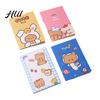Pocket Notebook Cute 4Pcs Cartoon Set 64K Mini Notepad for Kids Students Smooth Paper Portable Ink Journal School Prizes And Party Favors Compact