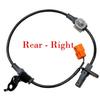 2 Pieces ABS Wheel Speed Sensor Rear Left & Right Fits: Fits: Acura TL 2004-2008