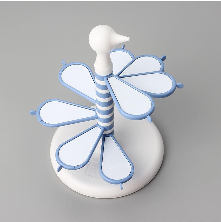 Швейные аксессуары для хранения, сортировочный магнит в форме павлина для хранения мелких предметов, настольные украшения синий