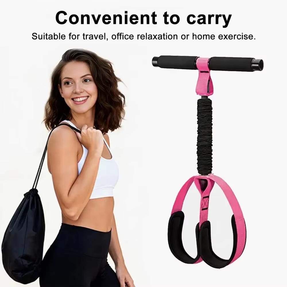 Resistance Bands With Pedals Yoga Tension Rope Set With Handle And Detachable Pedal Elastic Bands For Exercise For Fitness 3