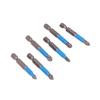6/12Pcs Hexagonal Handle Anti Skid Electric Screwdriver Woodworking Cross Screwdriver Tool Set Ph1 Ph2 Ph3 Pz1 Pz2 Pz3