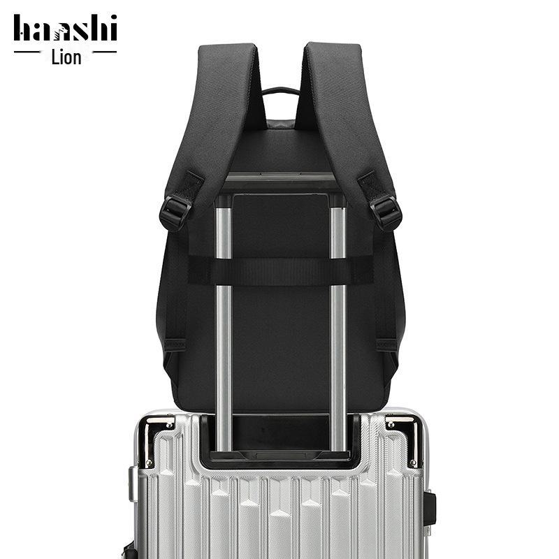 Men's High-End Waterproof Travel Backpack – Large Capacity, Stylish Commuter Bag