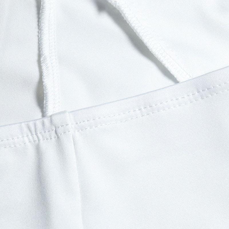 Elegantes einfarbiges Neckholder-Mini-Kleid Damen Hipster Sexy Wickelbrust Rückenfrei Skinny A-Linien-Kleider 2025 Sommer Party Clubwear