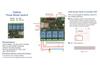 Zigbee 3.0 Tuya Smart 4-Way Relay Module: 12V/220V Jog, Interlock, Self-Locking, RF433 Compatible.