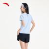 Anta Women's Quick-Dry Ice Silk Short Sleeve Running Set