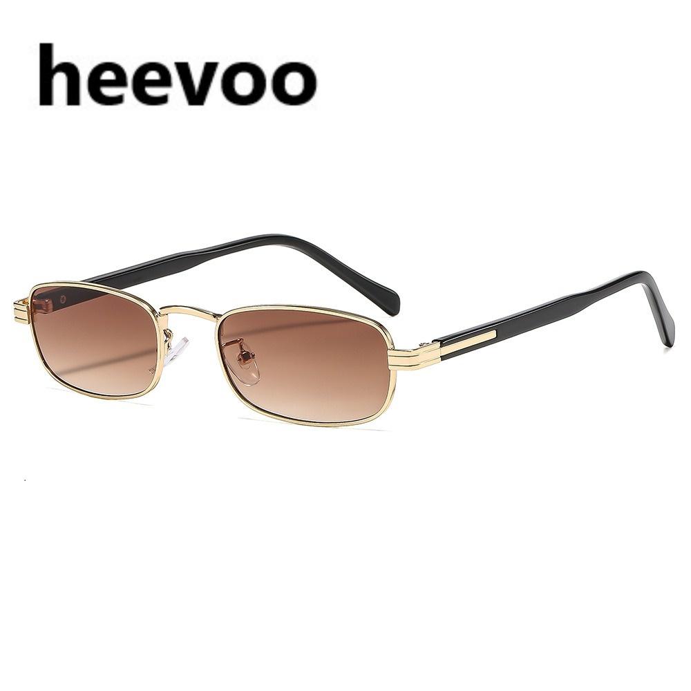 Small Square Sunglasses For Women Metal Frame New Trendy Driving Sun Glasses Men Sunshade Glasses For Female