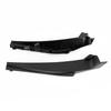 LH+RH For 2013-2019 Nissan Sentra Front Wiper Side Cowl Extension Cover Black