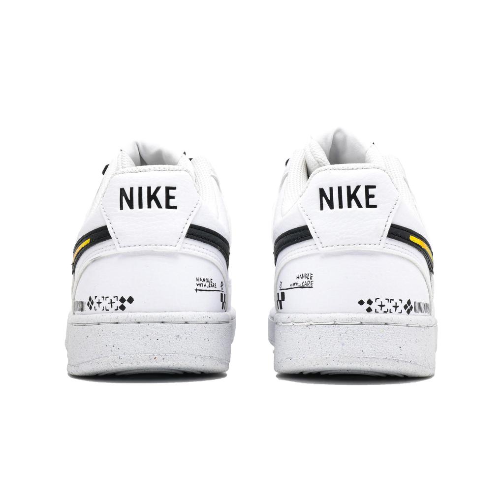 Nike Court Vision Low Skate Shoes Unisex Low Top White/Black DH2987-101(Team241-CSgo1.0)
