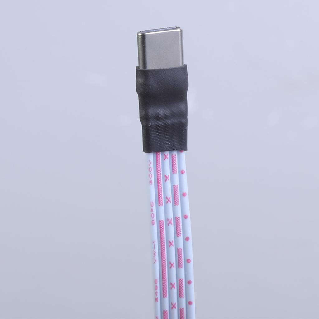 Type C Male To Male Cable 480Mbps Data Transfer 2A Charging Cable for Smartphones Printers Modem Cameras Console