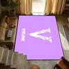 V-Vrunk Printed Small Carpet Anti-Slip Kitchen Fashion Bedroom Non Slip Washable Rug Luxury Living Room Entrance Decoration