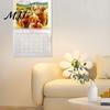 Academic Year Schedule Planner Highland Cow Calendar 2027, 12 Month Wall Hanging with Appointment Large Daily Blocks, Home Office Organizer,