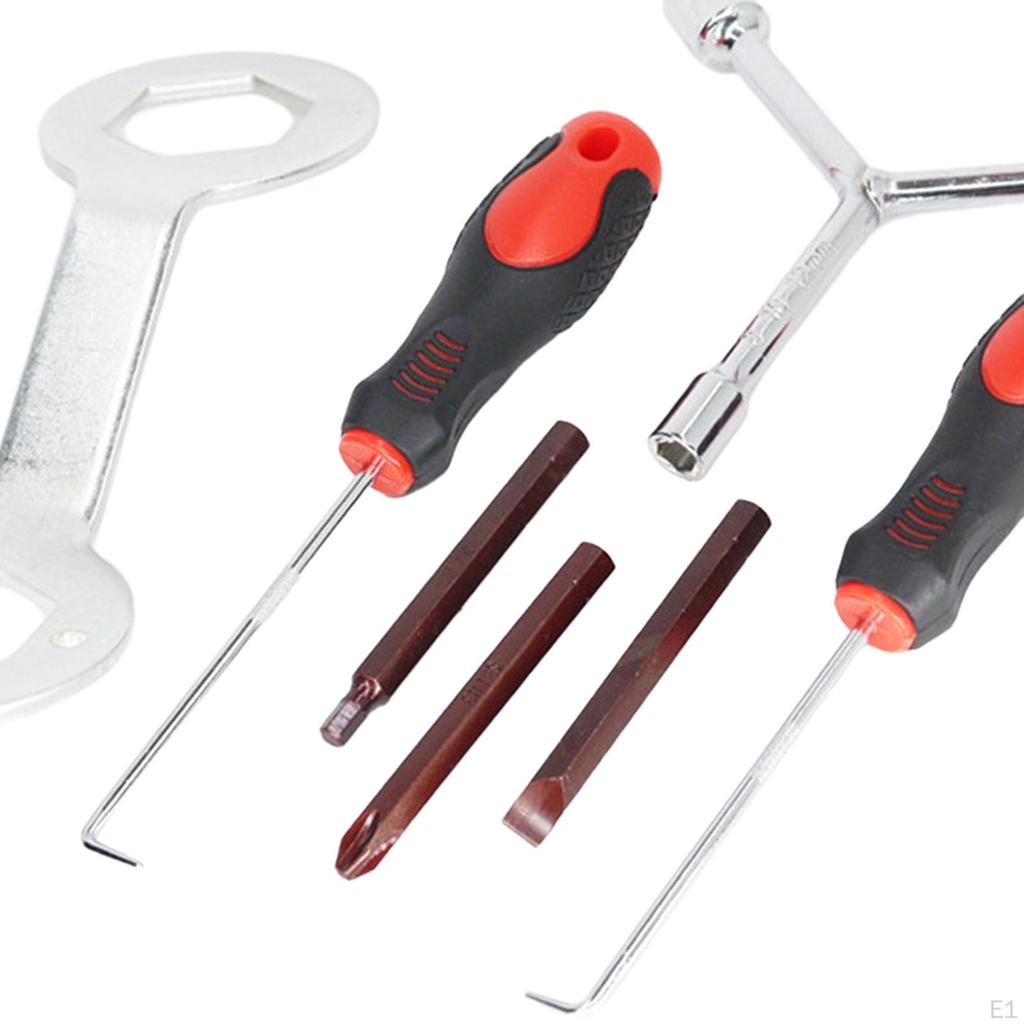 Nástroj pro opravu pračky Šestihranný klíč na spojku Sady podložek Ruční Multifunkční pro