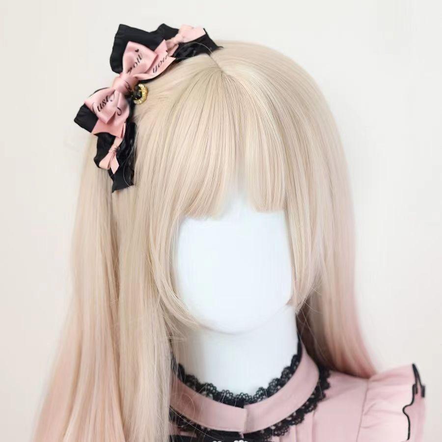 [1 pair]Lolita Hair Clips Hair Bows Girl Y2k Accessories Trendy Hair Barrettes Fashion Hair Buckle Bows for Girls Hair Darling