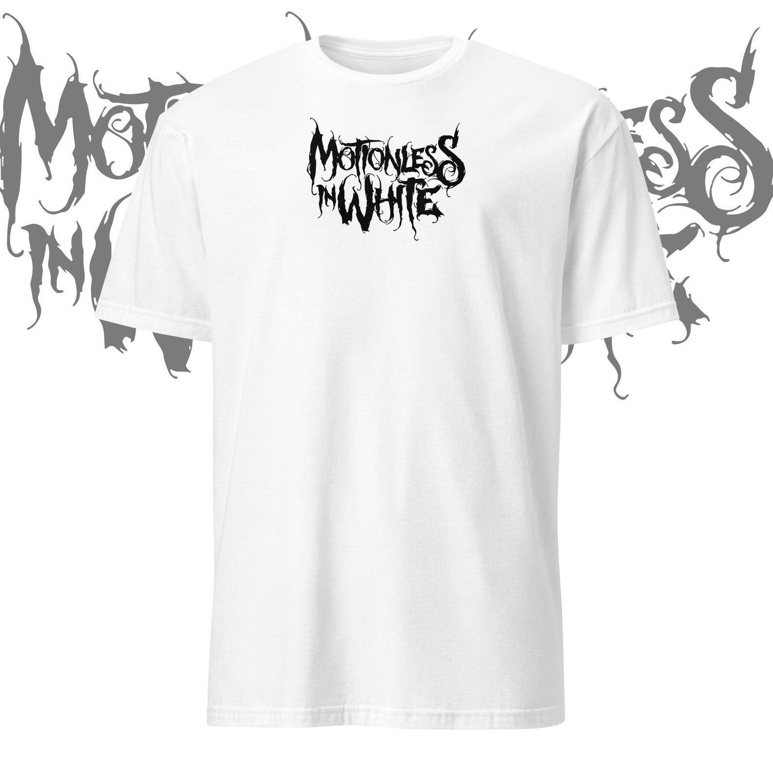 Motionless in White T shirt Metalcore Clothing Metalhead Streetwear S