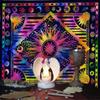 Comfortable Tarot Tablecloth Witchcrafts Table Cloth for Tarot Enthusiasts Table Cover Prolonged Use Tablecloth