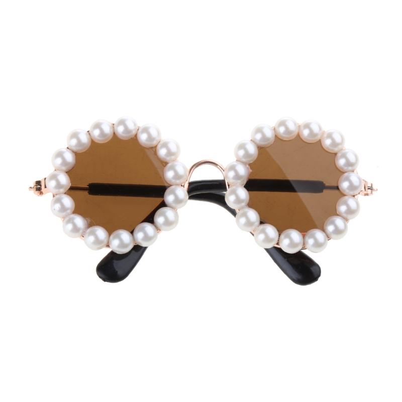 Dogs Sunglasses Small Breeds Dogs Goggles- UV Protection Eye Wear Windproof Anti-Fog Pet Glasses for Small Dogs Cat