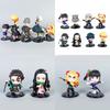 Demon Slayer Pvc Figure Series With 8 Chibi Characters For Collectors Display And Decor