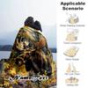 1PC Custom Name Moose Autumn Forest outdooor Flannel blankets Throw Blanket All-Season Throw Gift Bedspread for Couch, Bed, Camping Holiday Birthday g