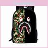 Shark Backpack Design Lightweight Material Schoolbag Students For
