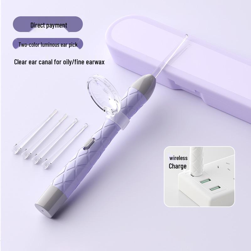 Illuminated Ear & Nose Cleaning Kit for Babies – Battery-Operated Earwax Remover Set